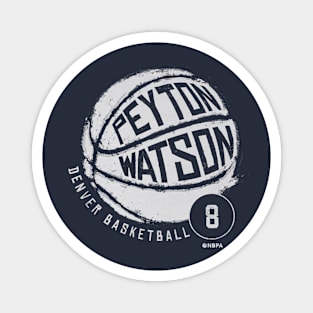 Peyton Watson Denver Basketball Magnet